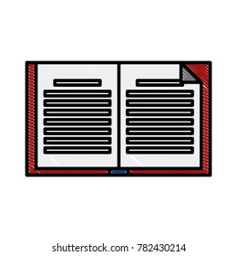 Book isolated symbol