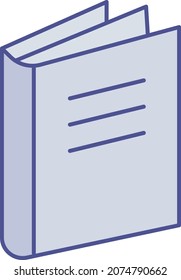 Book Isolated Vector icon which can easily modify or edit

