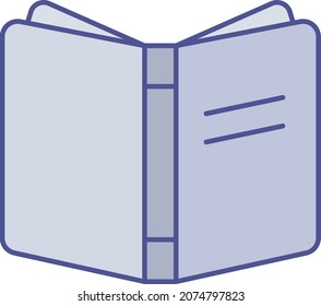 Book Isolated Vector icon which can easily modify or edit


