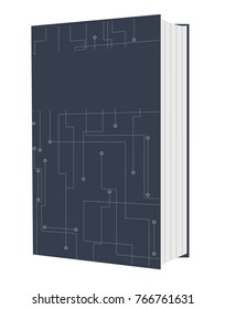 Book isolated vector illustration