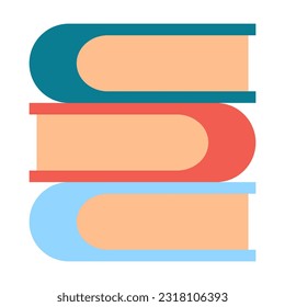 Book item school element design illustration