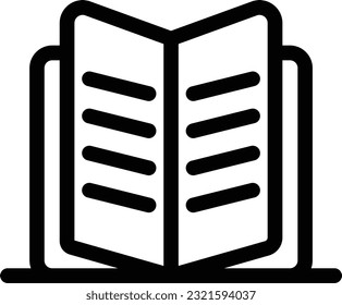 book jesus lamp alien line icon for download