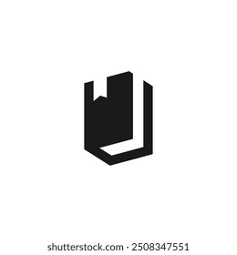 book journal note logo design