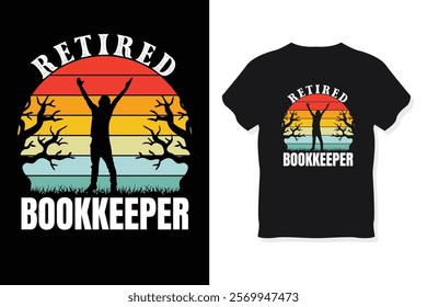 Book Keeper Vibes – Funny Accountant T-Shirt for Bookkeeping Enthusiasts