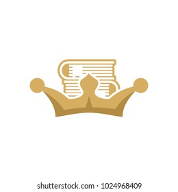 Book King Logo Icon Design