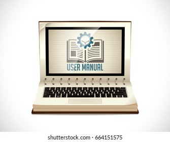 Book as knowledge base - User guide manual concept