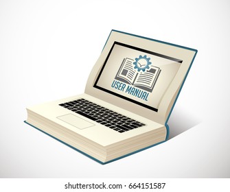 Book as knowledge base - User guide manual concept