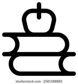 Book Knowledge Icon for Education Learn Study