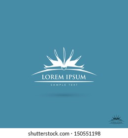Book label - vector illustration