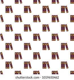 Book lawyer pattern seamless in flat style for any design