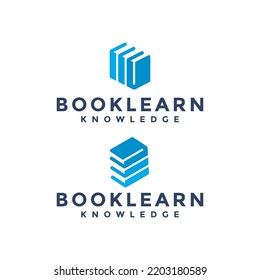 Book Learn Logo Design Template