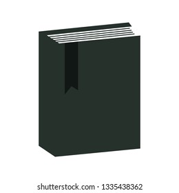 book learning icon. Simple illustration of book learning vector icon for web