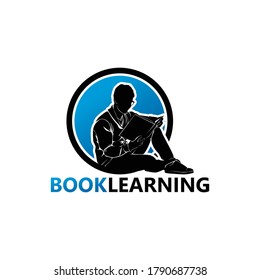 Book Learning Logo Template Design Vector