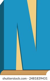 Book Letter Alphabet Vector Element