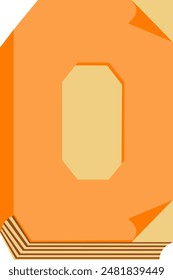 Book Letter Alphabet Vector Element