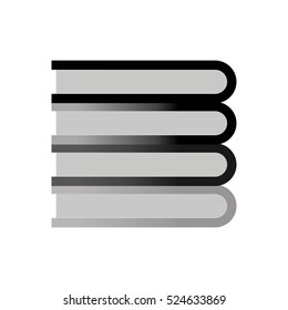 Book library education icon vector illustration graphic design