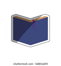 Book library education icon vector illustration graphic design