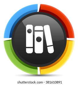 book library icon