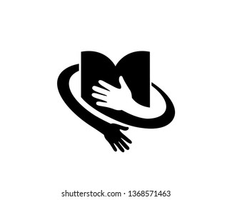 Book or Library Logo Template, Icon, Symbol - Vector