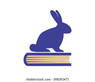 book library read rabbit hare rabbit fauna image