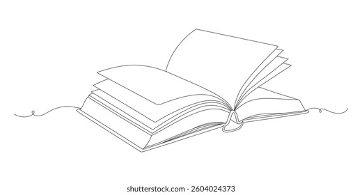book line art vector design