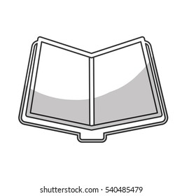 book line design icon image vector illustration design 