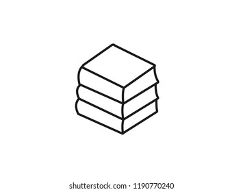 Book line icon 