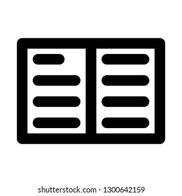 book line icon