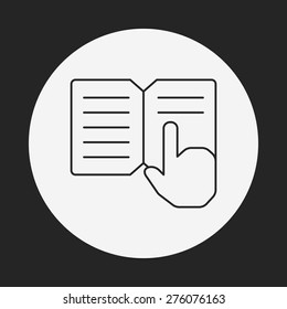 book line icon