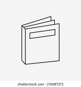 book line icon