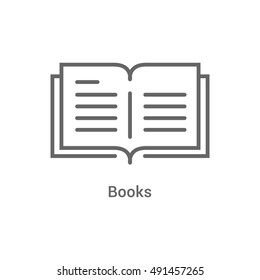 Book Line Icon