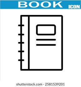 
Book line icon. Editable stroke. For website marketing design, logo, app, template,  etc. Vector illustration .EPS 10.
