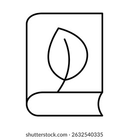 Book Line Icon Editable Stroke. Education, Study, Library, Reading, Science, Student, Graduation, Bookstore Icons Vector Illustration
