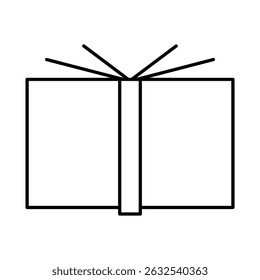Icono de línea de libro Trazo editable. Educación, Estudio, Biblioteca, Lectura, Ciencia, Estudiante, Graduación, Iconos de librería Ilustración vectorial