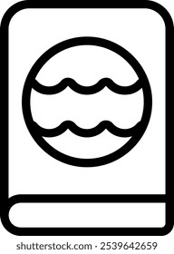 book line icon illustration vector