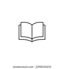 Book line icon, logo vector