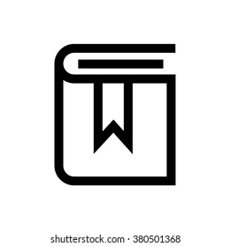 Book line icon. Pixel perfect fully editable vector icon suitable for websites, info graphics and print media.