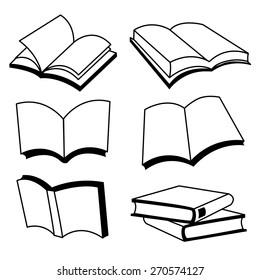 Book Line Icon Vector Design 