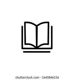 Book Line Icon Vector Illustration