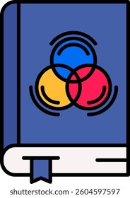 Book Line vector Icon Design