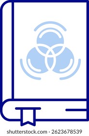 Book Line vector Icon Design