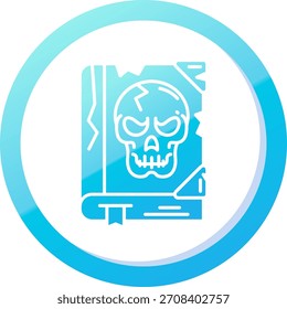 Línea de libro Vector Icon Design