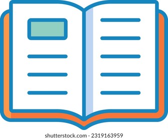 Book And Literatur Icon, book icon. sign design