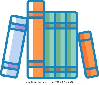 Book And Literatur Icon, book icon. sign design