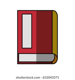 Book literature isolated