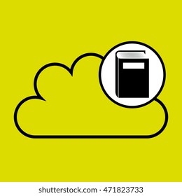 book literature library icon vector illustration design