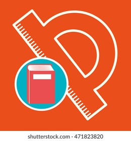 book literature library icon vector illustration design