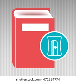 book literature library icon vector illustration design