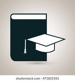 book literature library icon vector illustration design