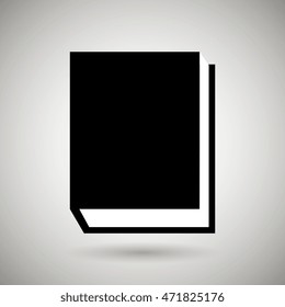 book literature library icon vector illustration design